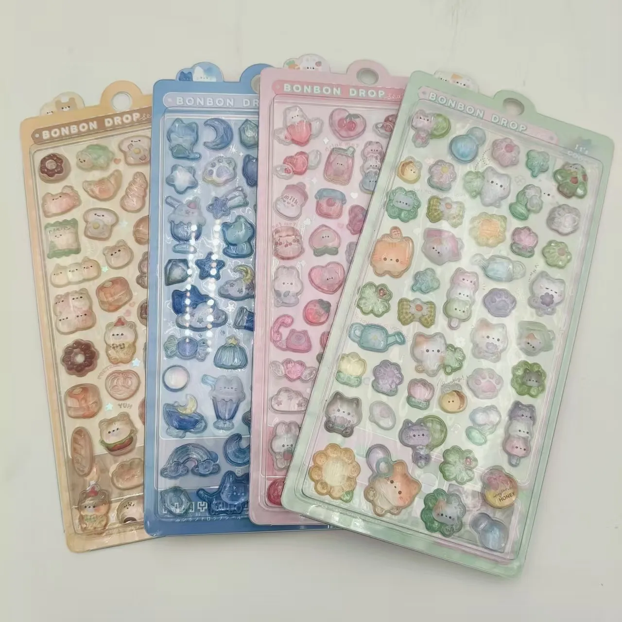 3D reliéfní dětské samolepky jsou připraveny k odeslání