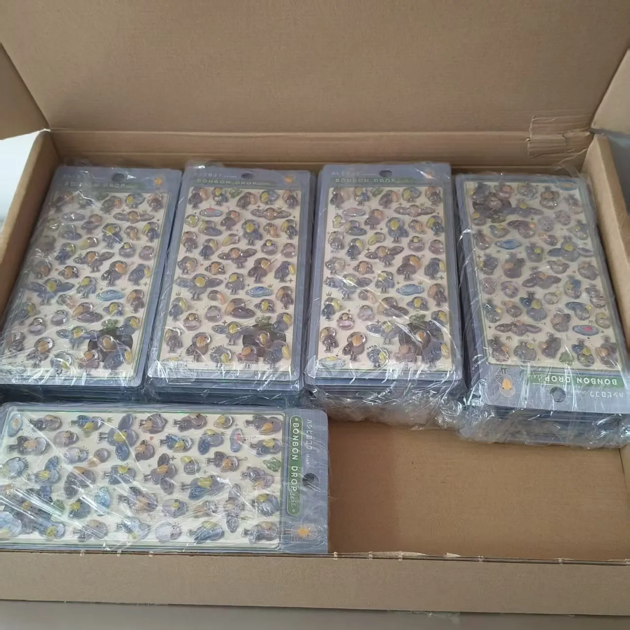 Reliéfní nálepky vašeho dítěte budou odeslány!