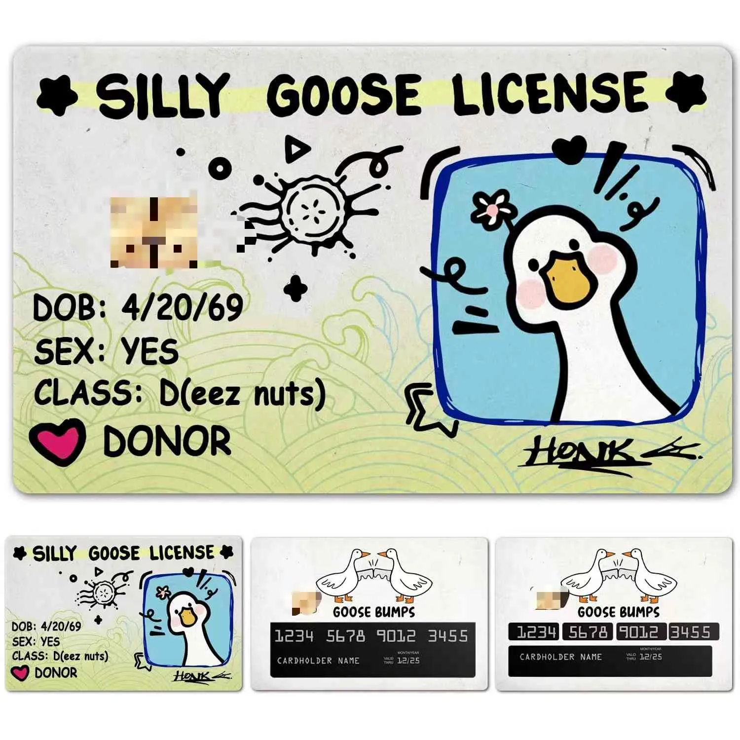 Nálepky na kůži kreditních karet