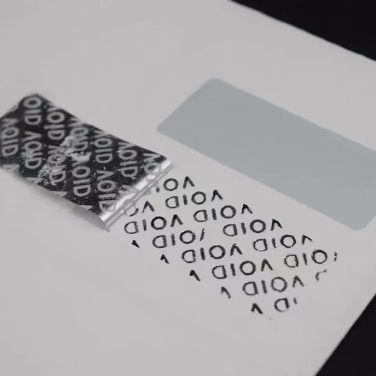 Void Anti-Counterfeiting Štítky